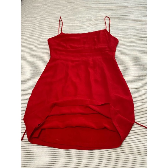 Revolve Superdown Dixie Backless Red Mini Dress Size Small - Picture 7 of 10